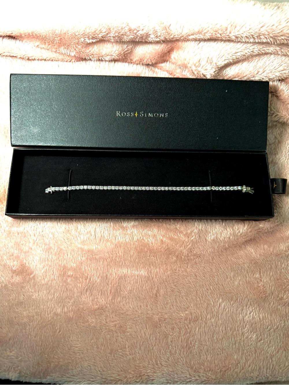 5.50 ct. t.w. Moissanite Tennis Bracelet Sterling Silver